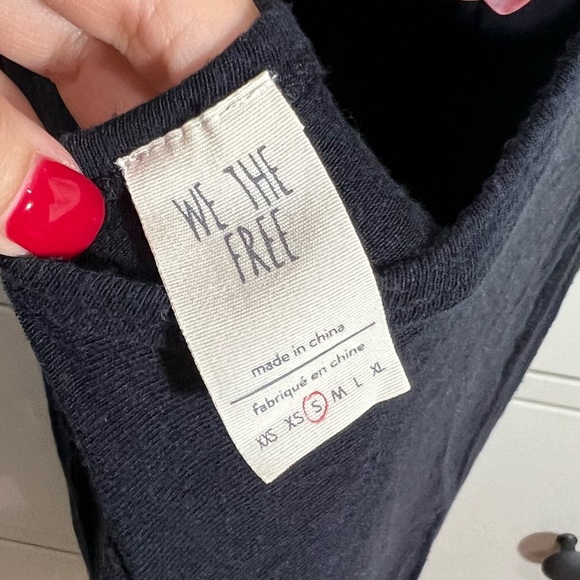 Free People open back tank top S - Picture 3 of 4